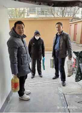 岱岳区粥店街道泮河社区新春慰问送温暖，关怀走访暖人心