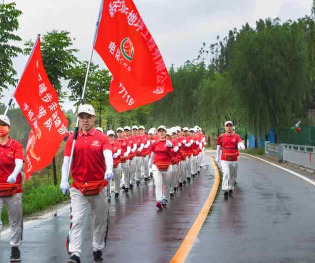 健步行走美丽乡村，泰山区“体彩杯”健步走大会成功举办
