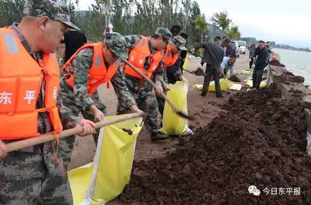 直击东平防汛：“我是民兵我先上！”筑牢东平湖畔“钢铁堤坝”