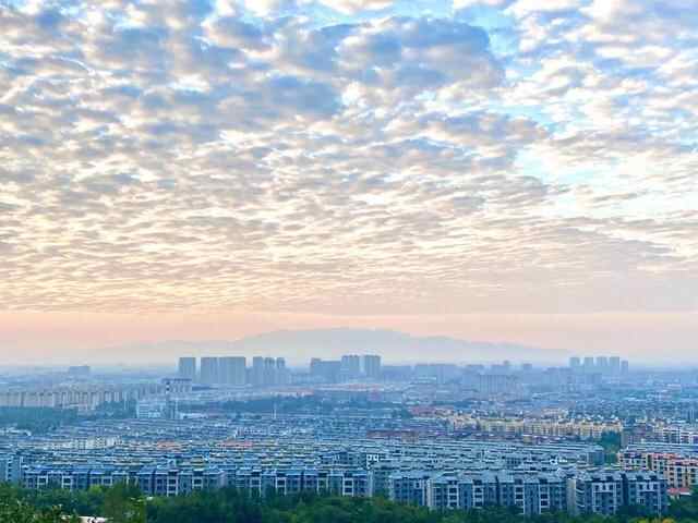 彩云之城，绝美泰安，太养眼了