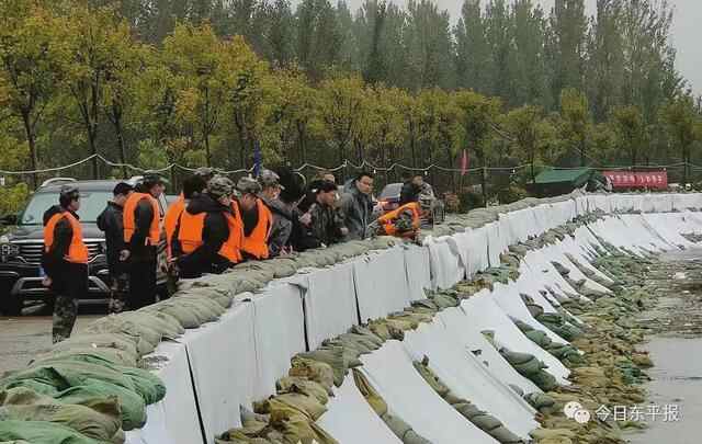 500米大堤加固：东平县梯门率先高质量完成漫堤抢护任务