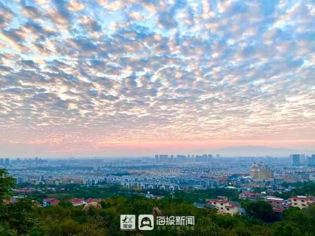 今天的泰安，是彩云的城！从城里到泰山顶绝美