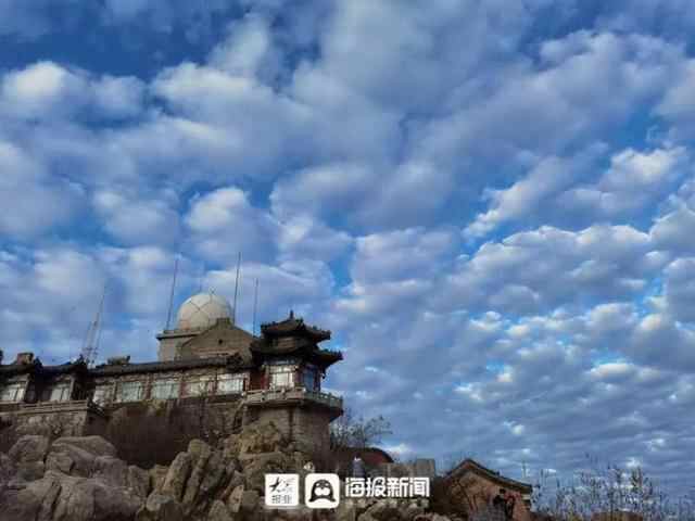 今天的泰安，是彩云的城！从城里到泰山顶绝美