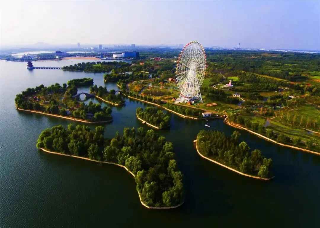 观湖、赏美景、放风筝^^^^^^泰安绝佳湖景！你最想和谁一起来？