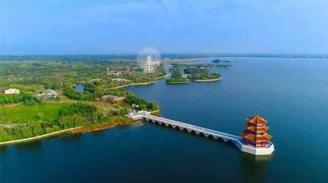 观湖、赏美景、放风筝......泰安绝佳湖景！你最想和谁一起来？