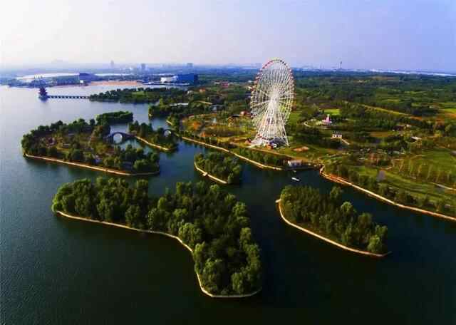 观湖、赏美景、放风筝......泰安绝佳湖景！你最想和谁一起来？