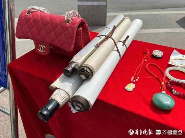 泰安市公安局岱岳分局举办“春雷”百日行动被盗物品发还大会
