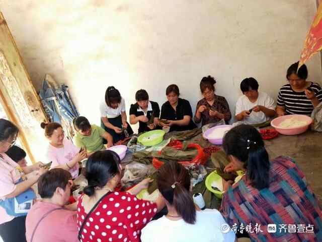 新泰市果都镇马家庄村开展主题端午节活动