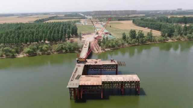 东平重点交通工程项目按下“快进键”干出加速度