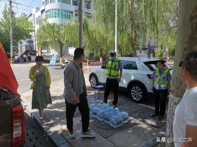 高考第一天，肥城交警守护乘风破浪的你们