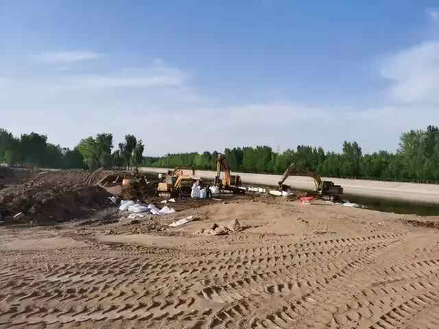 抢进度 保工期 东平迎汛除险工程不松劲