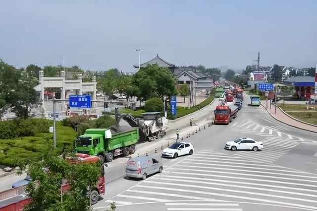 全部完成修复！东平专项整治普通国省干线公路重点路口