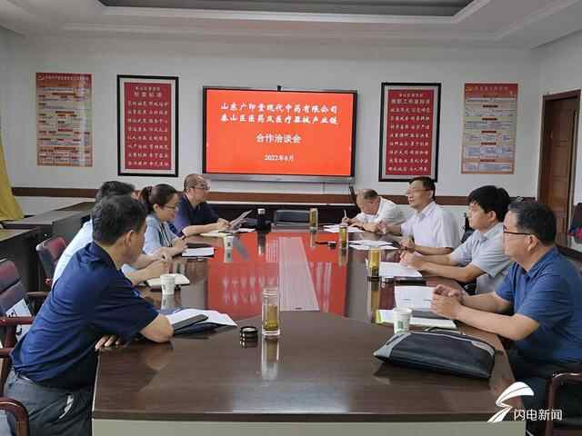 泰山区医药及医疗器械产业链“一对一”精准对接开展招商洽谈