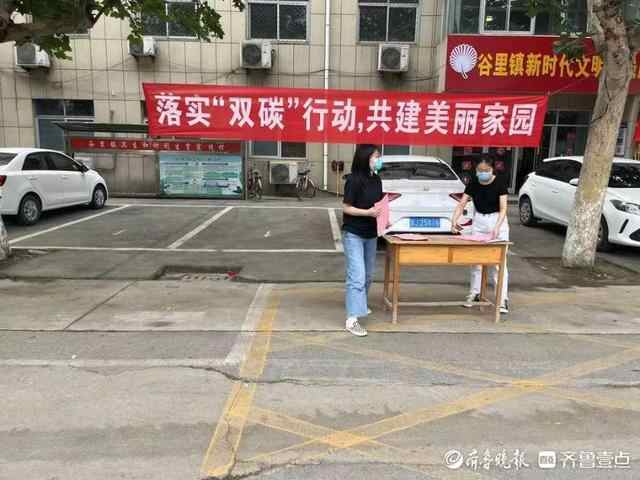 语润平阳丨新泰市谷里镇落实“双碳”行动，共建美丽家园