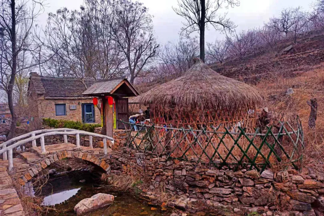 免费！这个避世古村千亩杏花盛放，螺旋龙井喷涌！风景简直一绝！