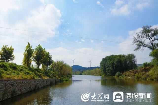 山东荣成：水系连通绘就水美乡村新画卷