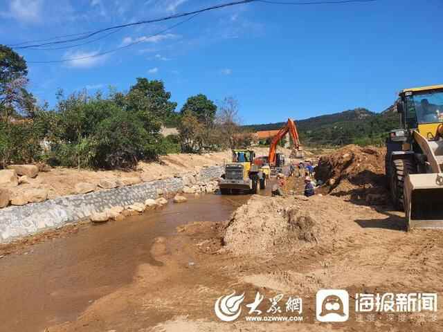 山东荣成：水系连通绘就水美乡村新画卷