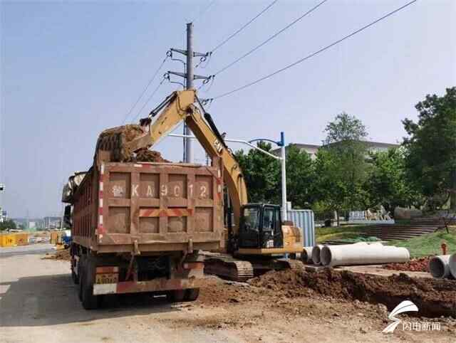 昆嵛北路计划9月中旬完工！威海文登经济开发区道路改造提升加速进行中