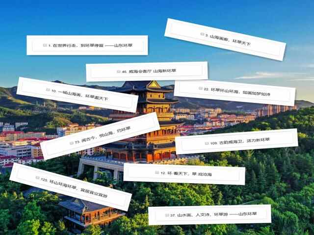 请投宝贵一票！威海环翠区城市形象