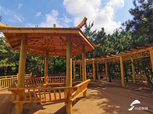 组图｜威海文登新增一处“城市氧吧”和“露天健身房”！环岛公园正式开园