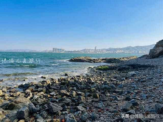威海环海路起点有一秘境，海滩竟然有天然水族馆，可惜不能带回家