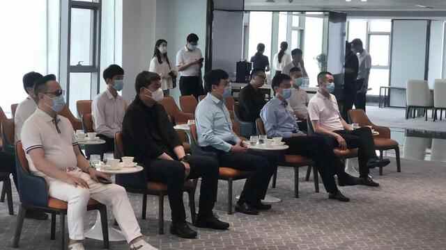 日照市市长李在武、国艺中联科技集团董事长刘兵一行考察日照中央活力区