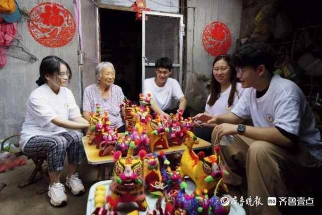 “布老虎”撞上“中医药”，山中医学子“三下乡”走进莒县陵阳镇