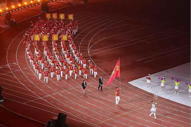 山东省第二十五届运动会在日照开幕