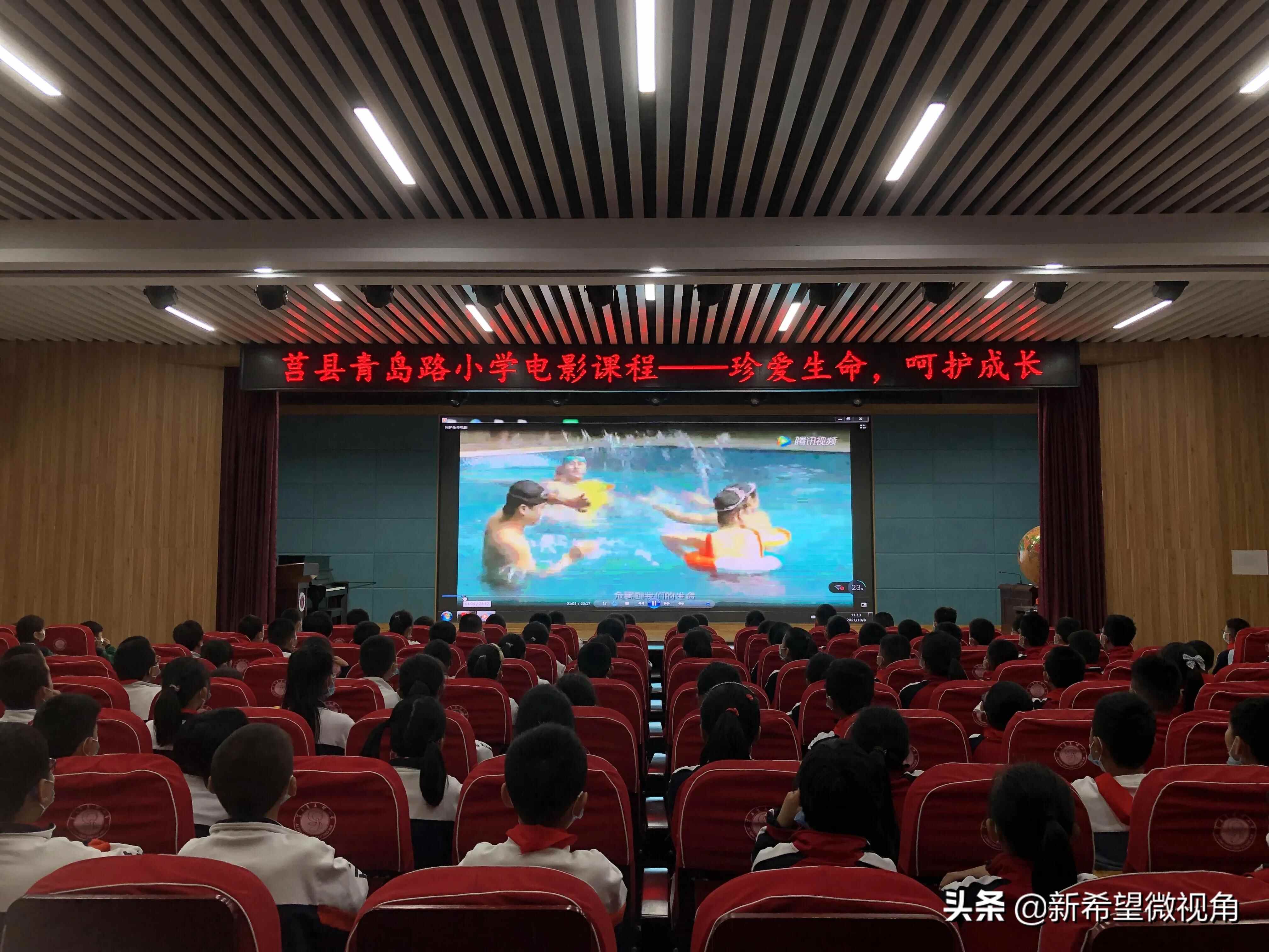 山东莒县青岛路小学开展“呵护生命，平安成长”系列活动