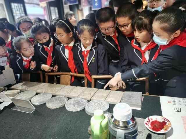 莒县第一实验小学走进莒国古城，开展文化之旅研学游