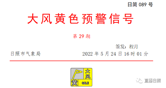 大风+雷阵雨+局部冰雹！日照发布最新预警
