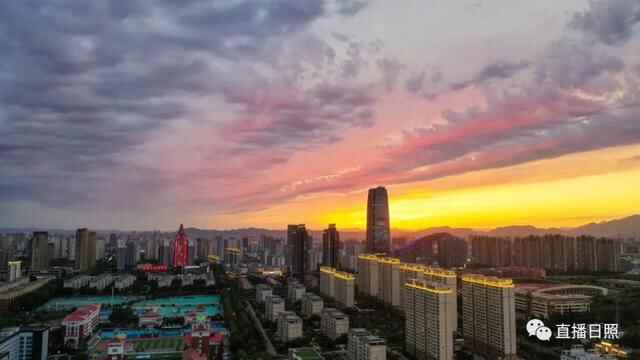 惊艳！日照晚霞刷屏！绝美大片放送