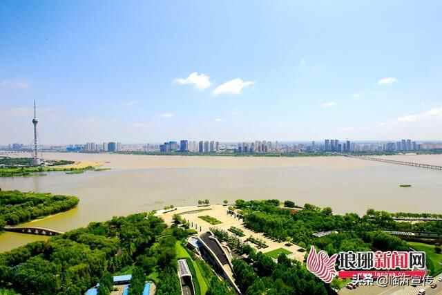 临沂：“沂水拖蓝”景观再现