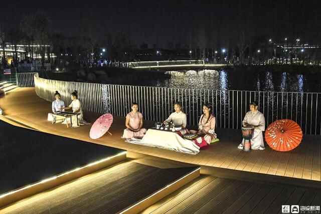 工业废弃地蝶变都市“桃花源”罗庄区银凤湖公园开园