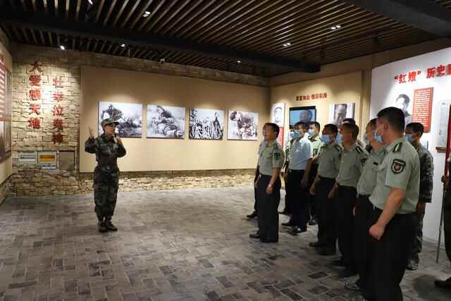 追寻红色印记 汲取奋进力量 山东沂南人武部开展主题党日活动