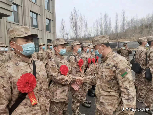 出发！沂水县2023年上半年新兵起运！有你家人么？