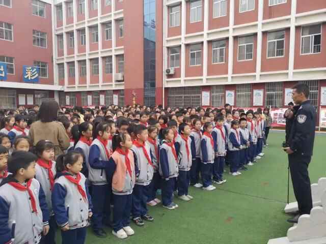 【普法宣传】活动！平邑县公安局地方派出所普法教育进校园啦