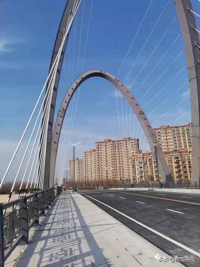 好消息！沂水这座跨河大桥通车了