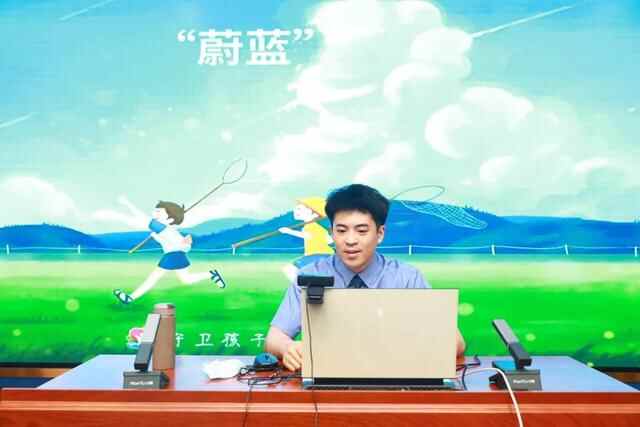保护少年的你 | 兰山区**为临沂枣园中学开展落实“两法”法治教育讲座