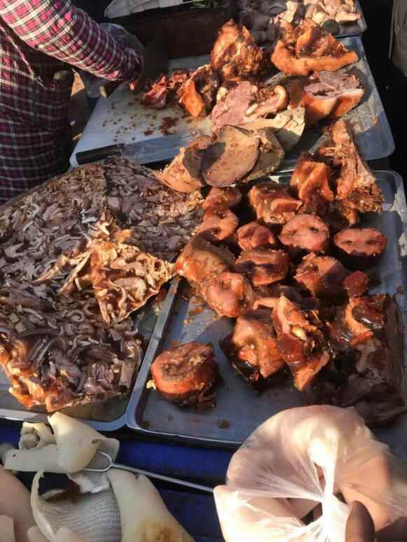 盘点一下山东临沭集市上的美食，是不是山东所有地方集市都这样？