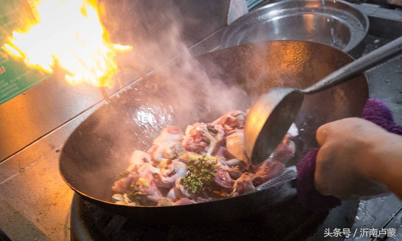 沂南美食故事之栗子炒鸡