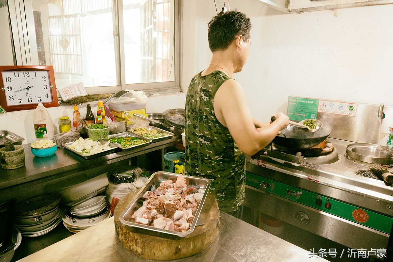 沂南美食故事之栗子炒鸡