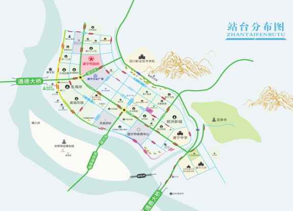 玩转河东！遂宁河东新区吃、住、行攻略，全部为你整理好了~