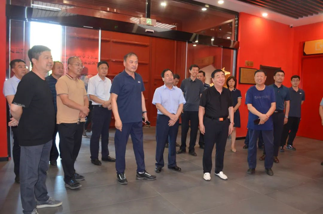 山东宁津县人大领导来我县参观学习