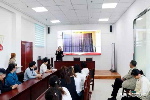 云雁送理｜庆云县红色宣讲团走进滨河社区