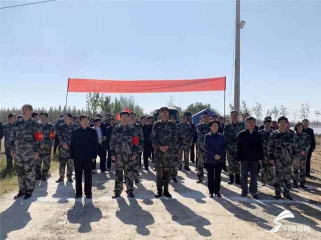 德州夏津举行卫运河行洪抢险应急演练