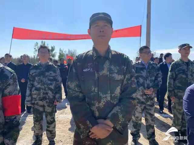 德州夏津举行卫运河行洪抢险应急演练