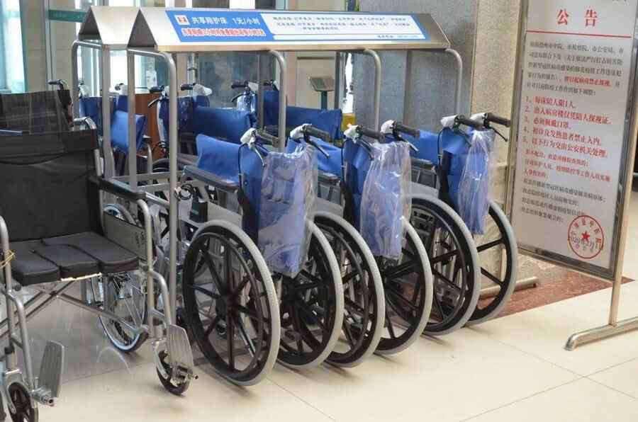 我为群众办实事丨宁津县中医院推出共享轮椅，贴心服务暖民心