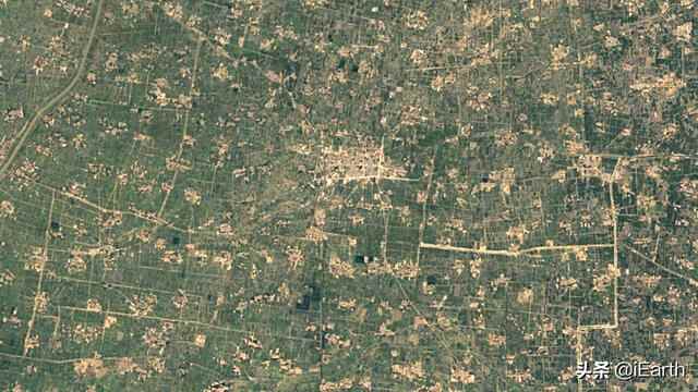 山东省德州市宁津县—城市发展历史卫星影像全纪录（1984~2016）