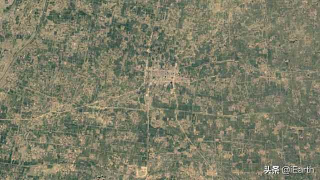 山东省德州市宁津县—城市发展历史卫星影像全纪录（1984~2016）